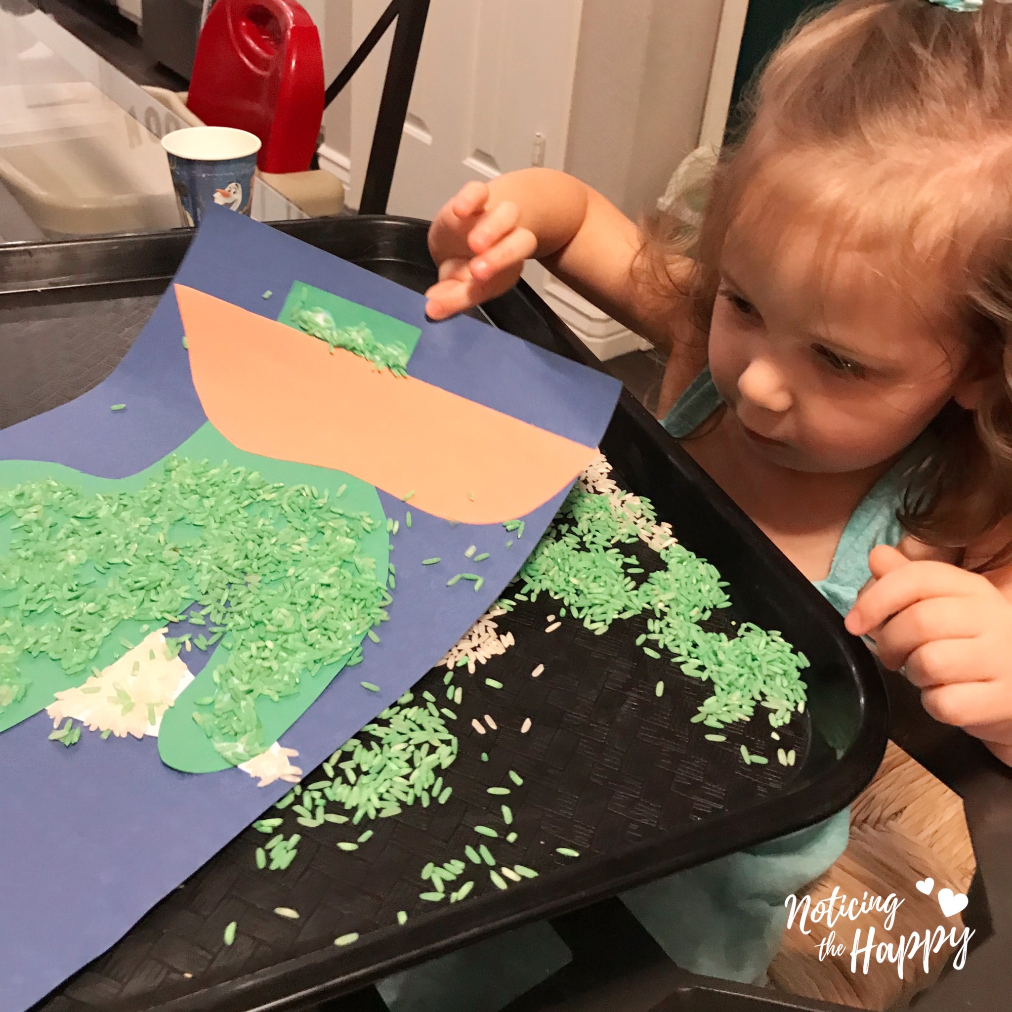 Craft Ideas Using Rice Rice Cactus Craft – Noticing the Happy