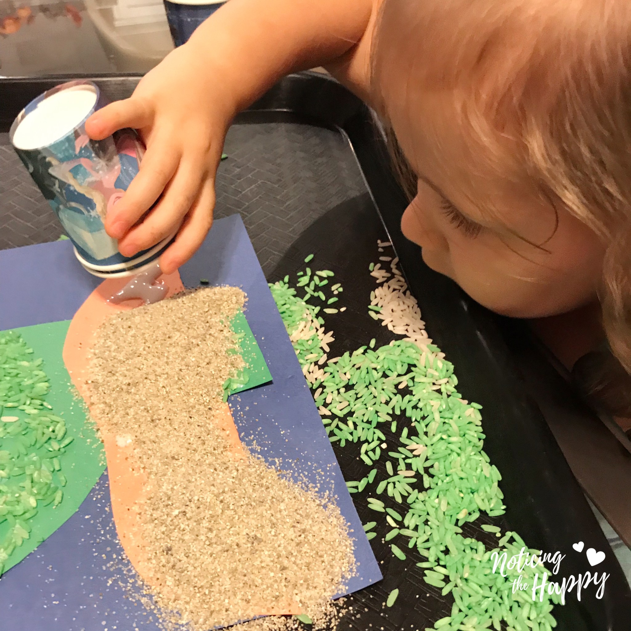 Craft Ideas Using Rice Rice Cactus Craft – Noticing the Happy